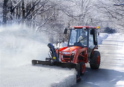 Compact Tractor Loader Mount Snowblower .